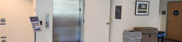 Student Services Building elevator