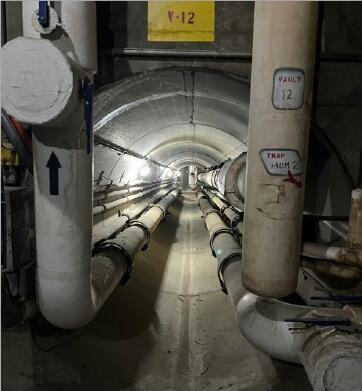 underground steam tunnels